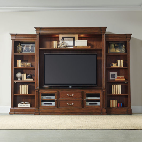 Hooker Furniture Clermont Solid Wood Entertainment Center for TVs up to 70" & Reviews Perigold